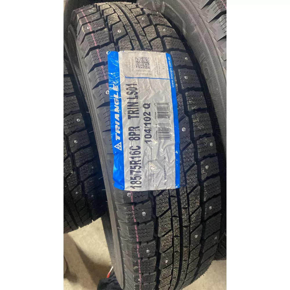 Грузовая шина 185/75 R16 Triangle LS-01  8PR шипы в Среднеуральске